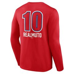 J.T. Realmuto Philadelphia Phillies Fastball Player Name & Number Long Sleeve T-Shirt Near Me