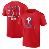 Alec Bohm Philadelphia Phillies Fastball Player Name & Number T-Shirt Online