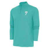 Philadelphia Phillies Antigua Hunk Quarter-Zip Top Outlet