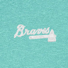 Atlanta Braves Antigua Hunk Quarter-Zip Top for sale