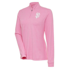 San Francisco Giants Antigua Women's Mentor Quarter-Zip Pullover Top Near Me