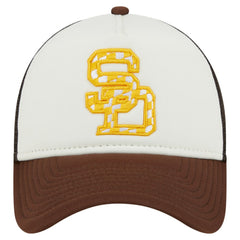 San Diego Padres New Era Checkered Flag A-Frame Trucker 9FORTY Adjustable Hat Online
