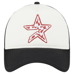Houston Astros New Era Checkered Flag A-Frame Trucker 9FORTY Adjustable Hat Discount
