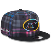 New York Jets New Era 2024 NFL Crucial Catch Plaid 9FIFTY Snapback Hat - Black - NFL
