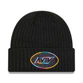 New York Jets New Era 2024 NFL Crucial Catch Cuffed Knit Hat - Black - NFL