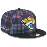 Jacksonville Jaguars New Era Youth 2024 NFL Crucial Catch 9FIFTY Snapback Hat - Black - NFL
