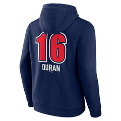 Jarren Duran Boston Red Sox Fastball Player Name & Number Pullover Hoodie Online
