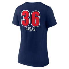 Triston Casas Boston Red Sox Women's Fastball Player Name & Number V-Neck T-Shirt Near Me