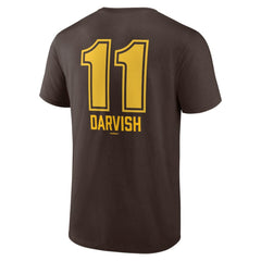 Yu Darvish San Diego Padres Fastball Player Name & Number T-Shirt Discount