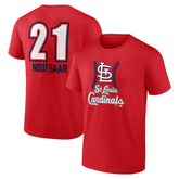 Lars Nootbaar St. Louis Cardinals Fastball Player Name & Number T-Shirt Sale