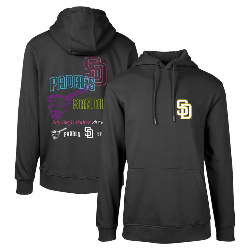 San Diego Padres Levelwear Podium Vintage Pullover Hoodie Sale