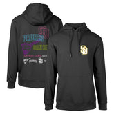 San Diego Padres Levelwear Podium Vintage Pullover Hoodie Sale
