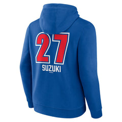 Seiya Suzuki Chicago Cubs Fastball Player Name & Number Pullover Hoodie for sale