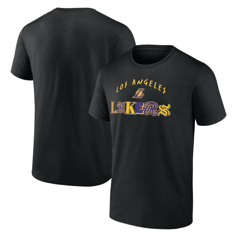 Los Angeles Lakers Graffiti Arch T-Shirt Black