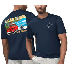 Dallas Cowboys Margaritaville Licensed to Chill T-Shirt - Navy - NFL