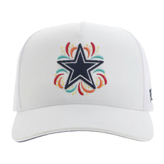 Dallas Cowboys HOOey NFL Fiesta Adjustable Trucker Hat – White - NFL