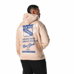 New York Rangers The Wild Collective Unisex Pullover Hoodie - Cream | NHL Clearance
