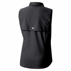 Tampa Bay Buccaneers Women's PFG Tamiami Omni-Shade Sleeveless Button-Up Shirt - Black - Columbia