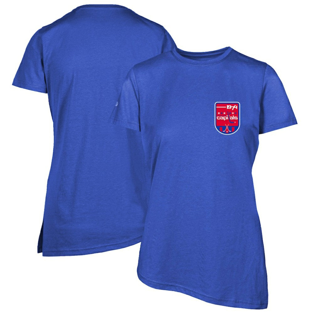 Washington Capitals Levelwear Women's Retro Birch T-Shirt - Royal | NHL online