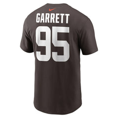 Myles Garrett Cleveland Browns Player Name & Number T-Shirt - Brown - Nike