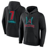 Corbin Carroll Arizona Diamondbacks Name & Number Fastball Pullover Hoodie Outlet