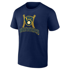 Christian Yelich Milwaukee Brewers Name & Number Fastball T-Shirt Discount