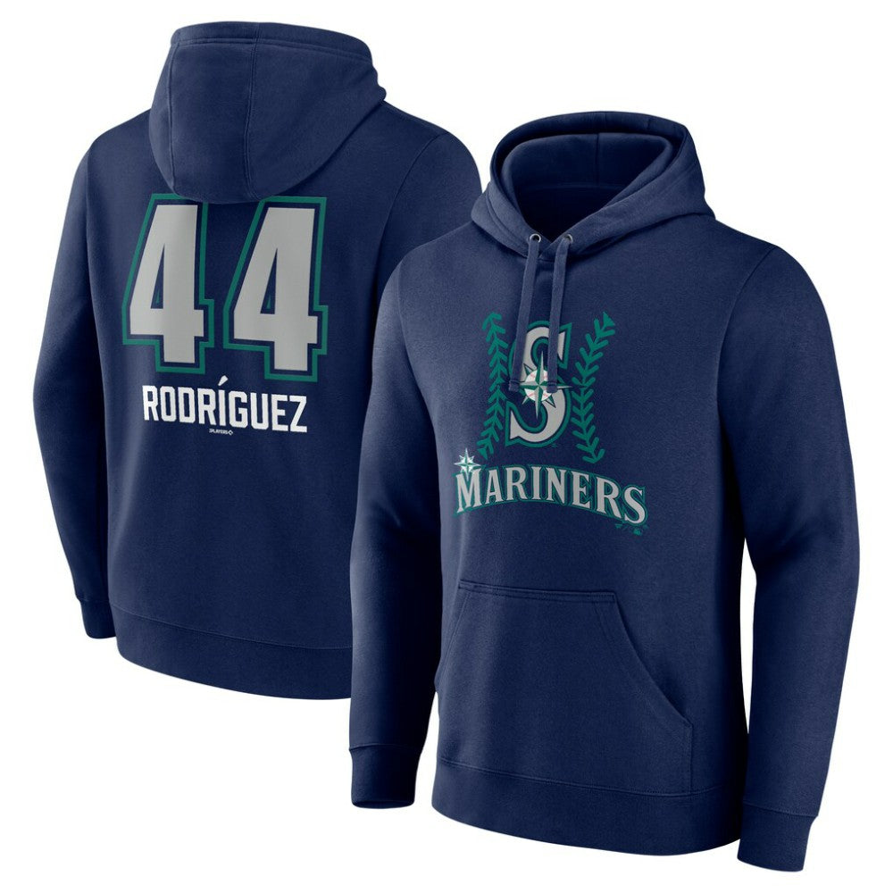 Julio Rodríguez Seattle Mariners Name & Number Fastball Pullover Hoodie Sale