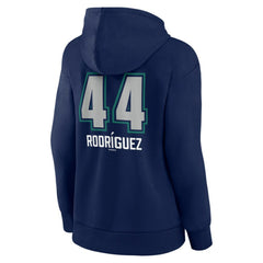 Julio Rodríguez Seattle Mariners Women's Name & Number Fastball Pullover Hoodie Outlet
