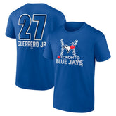 Vladimir Guerrero Jr. Toronto Blue Jays Name & Number Fastball T-Shirt Discount