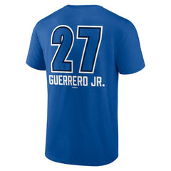 Vladimir Guerrero Jr. Toronto Blue Jays Name & Number Fastball T-Shirt Discount