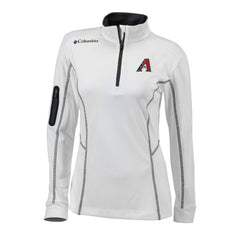 Arizona Diamondbacks Columbia Women's Omni-Wick Shotgun Quarter-Zip Pullover Top for sale