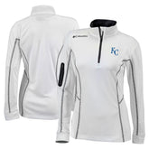 Kansas City Royals Columbia Women's Omni-Wick Shotgun Quarter-Zip Pullover Top Online