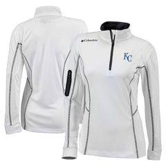Kansas City Royals Columbia Women's Omni-Wick Shotgun Quarter-Zip Pullover Top Online