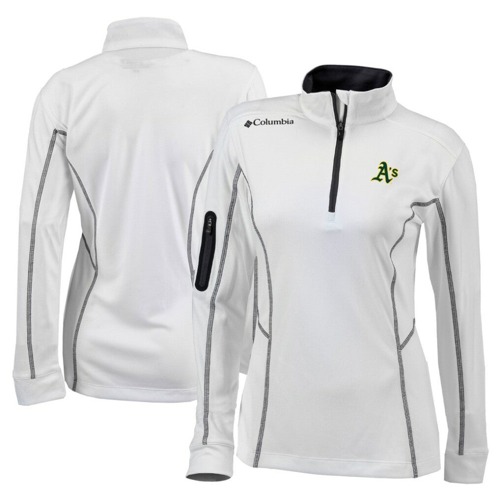 Athletics Columbia Women's Omni-Wick Shotgun Quarter-Zip Pullover Top Outlet