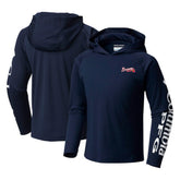 Atlanta Braves Columbia Youth Terminal Tackle Long Sleeve Hoodie T-Shirt Outlet