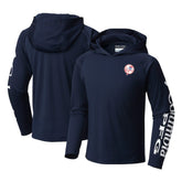 New York Yankees Columbia Youth Terminal Tackle Long Sleeve Hoodie T-Shirt Discount