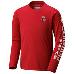 St. Louis Cardinals Columbia Youth Terminal Tackle Long Sleeve T-Shirt Online