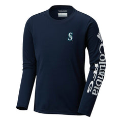 Seattle Mariners Columbia Youth Terminal Tackle Long Sleeve T-Shirt Sale