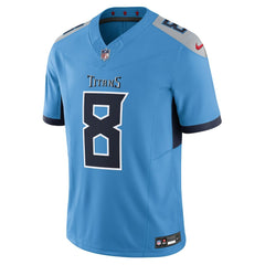 Will Levis Tennessee Titans Alternate Vapor F.U.S.E. Limited Jersey - Light Blue - Nike