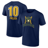 Sal Frelick Milwaukee Brewers Name & Number Fastball T-Shirt Sale