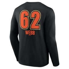 Logan Webb San Francisco Giants Name & Number Fastball Long Sleeve T-Shirt for sale