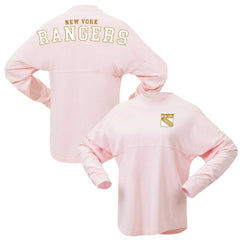 New York Rangers Fanatics Women's Spirit Jersey Long Sleeve T-Shirt - Pink | Fanatics near me