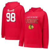Connor Bedard Chicago Blackhawks Profile Women's Plus Size Name & Number Thermal Pullover Hoodie - Red | NHL on sale