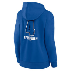 George Springer Toronto Blue Jays Women's Name & Number Fastball Pullover Hoodie Sale