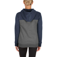 Dallas Cowboys New Era Women's Color-Block Full-Zip Hoodie - Gray - NFL