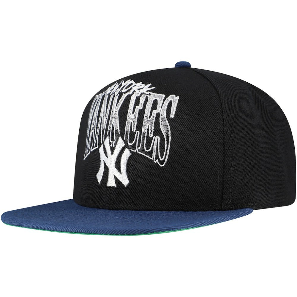 New York Yankees Mitchell & Ness Rise Up Snapback Hat for sale