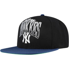 New York Yankees Mitchell & Ness Rise Up Snapback Hat for sale