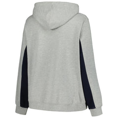 Milwaukee Brewers Profile Women's Plus Size Pullover Jersey Hoodie Outlet