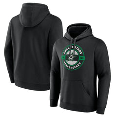 Dallas Stars Native Pullover Hoodie - Black | NHL Clearance
