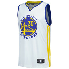 Fanatics Stephen Curry Golden State Warriors Fast Break Replica Player Jersey Association Editi- White